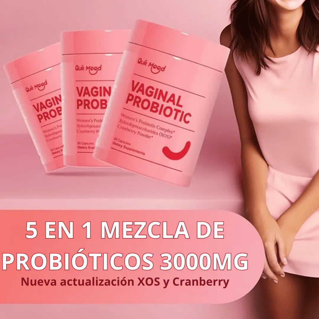 Probiótico Vaginal Quit Mood ‒ 60 cáps.