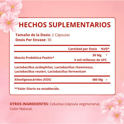 Probiótico Vaginal Quit Mood ‒ 60 cáps.
