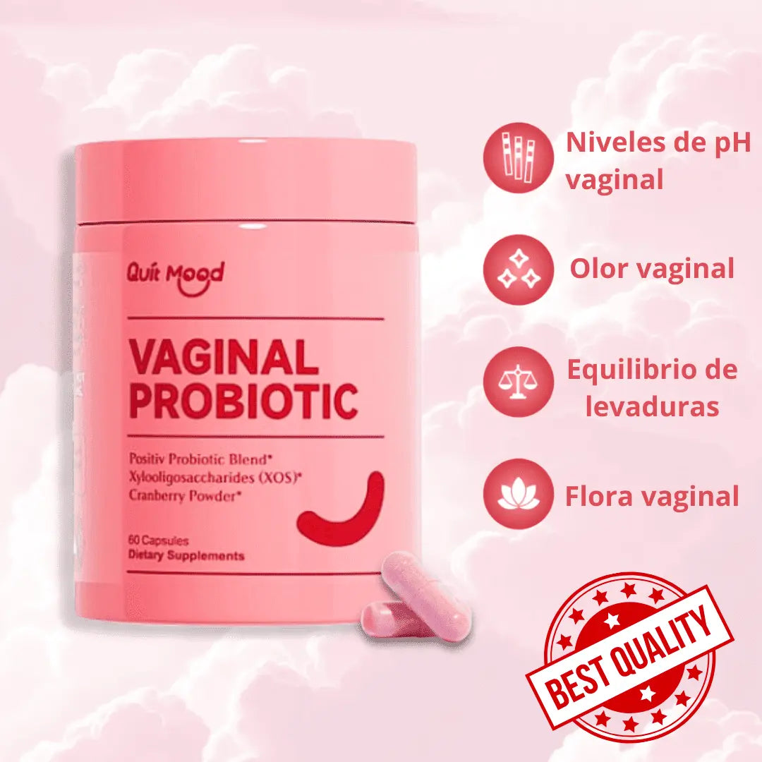 Probiótico Vaginal Quit Mood ‒ 60 cáps.