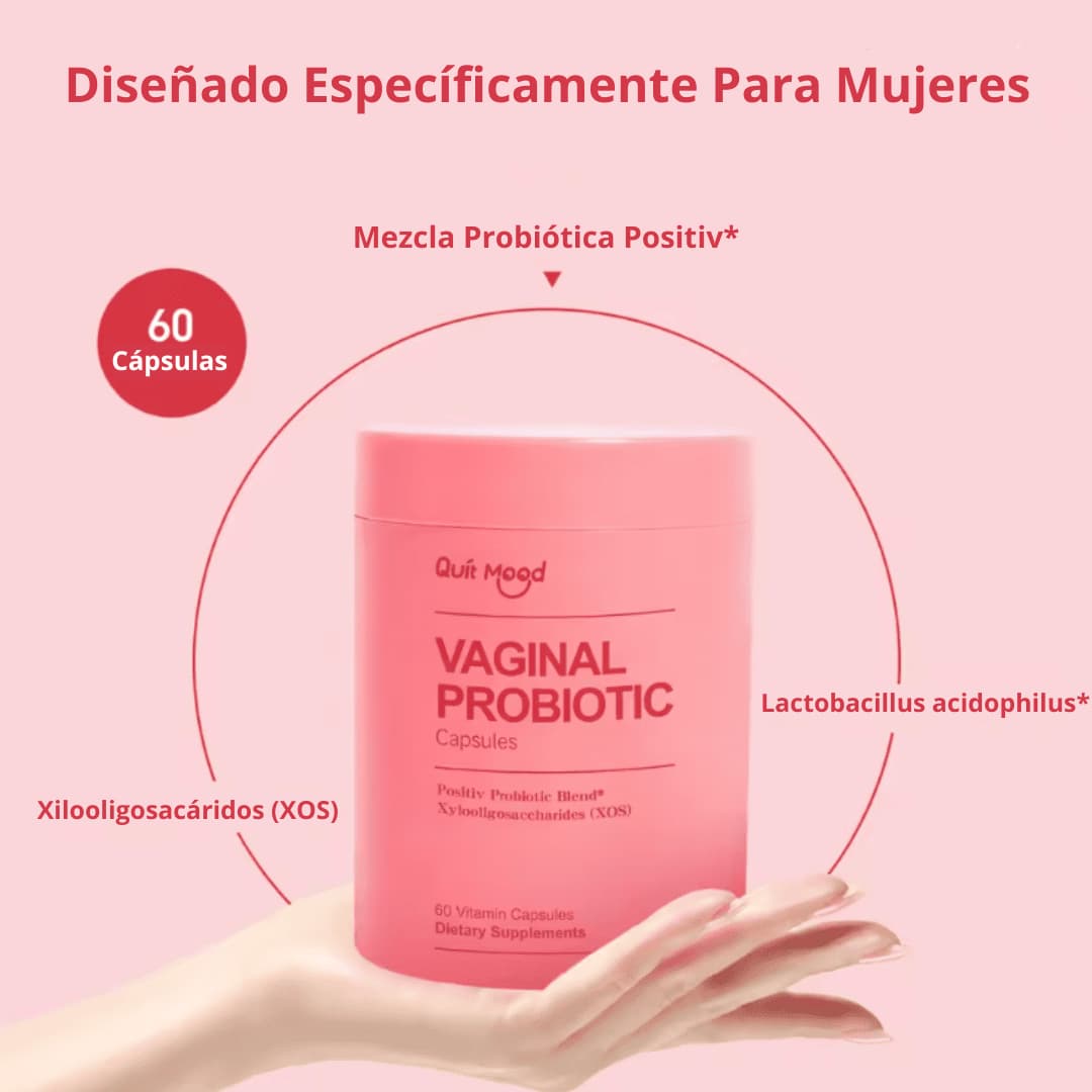 Probiótico Vaginal Quit Mood ‒ 60 cáps.