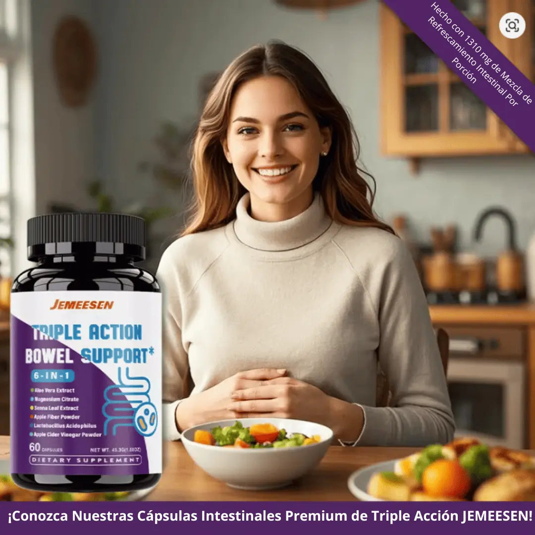 Suplementos Dietéticos con Polvo de Cáscara de Psyllium, Magnesio, Polvo de Vinagre de Sidra de Manzana, Promueven la Salud Gastrointestinal