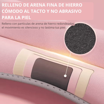 2 Pesas de Tobillo de Arena Suave Antideslizantes y Duraderas Para Yoga, Correr, Gimnasio y Entrenamiento Corporal (Para Hombres y Mujeres)