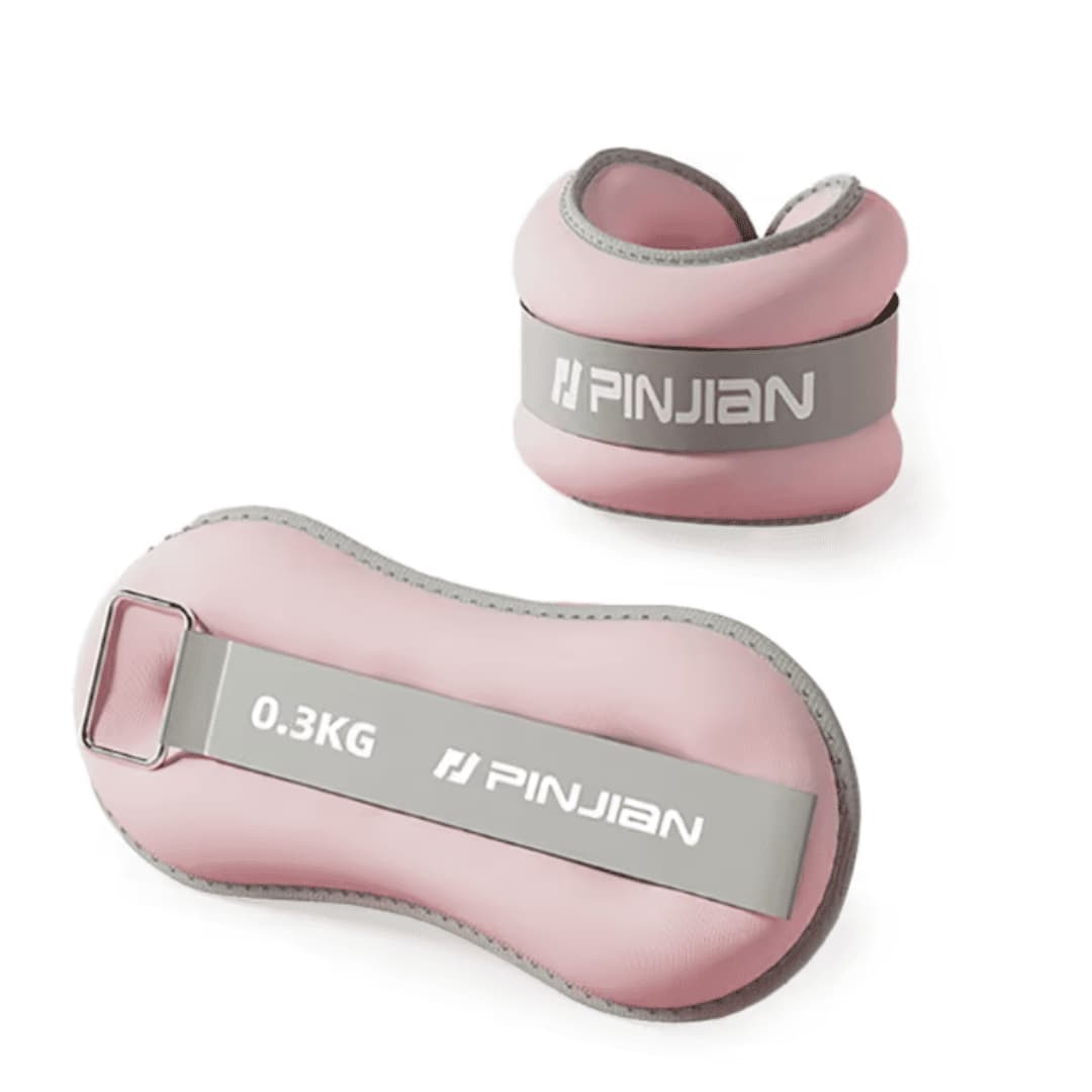 2 Pesas de Tobillo de Arena Suave Antideslizantes y Duraderas Para Yoga, Correr, Gimnasio y Entrenamiento Corporal (Para Hombres y Mujeres)