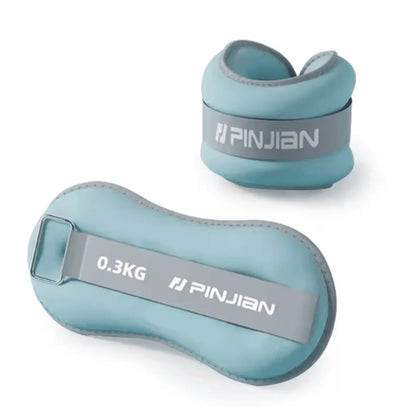 2 Pesas de Tobillo de Arena Suave Antideslizantes y Duraderas Para Yoga, Correr, Gimnasio y Entrenamiento Corporal (Para Hombres y Mujeres)